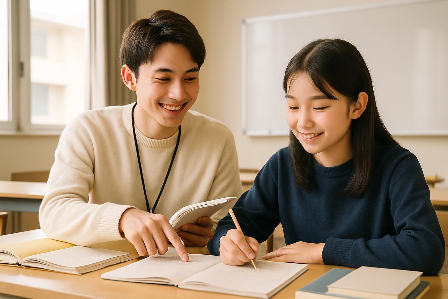 現役大学生講師と生徒